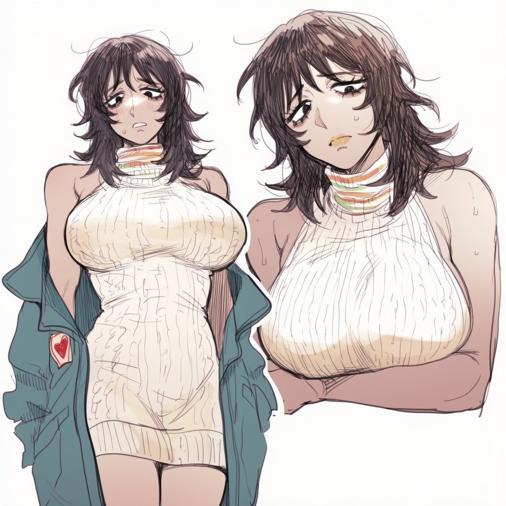 Uravity98114's tweet photo. Didn't the Mouthwashing devs say that Shelly Duvall was an inspiration for Anya's design? 
The sad eyes are part of the appeal.. https://t.co/5lZffCTtNW