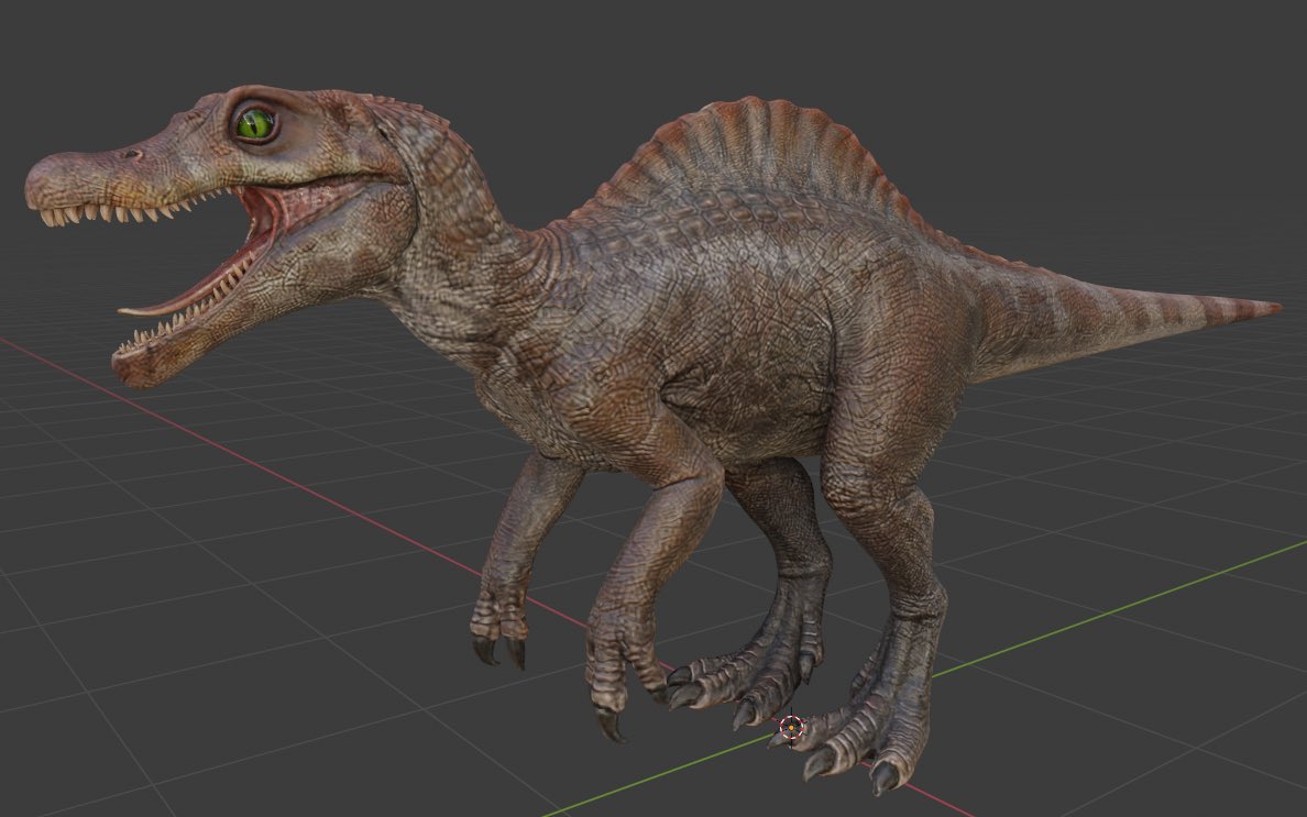 lukiethewesly13's tweet photo. Baby Spino

Remember there was a deleted scene in JP3 where the spino started out as a father and Udesky and Nash killed his son, which was all the more reason he chased after the humans to avenge his son. I’d like to imagine that it’s my head canon. https://t.co/SkEnFwlT5Y