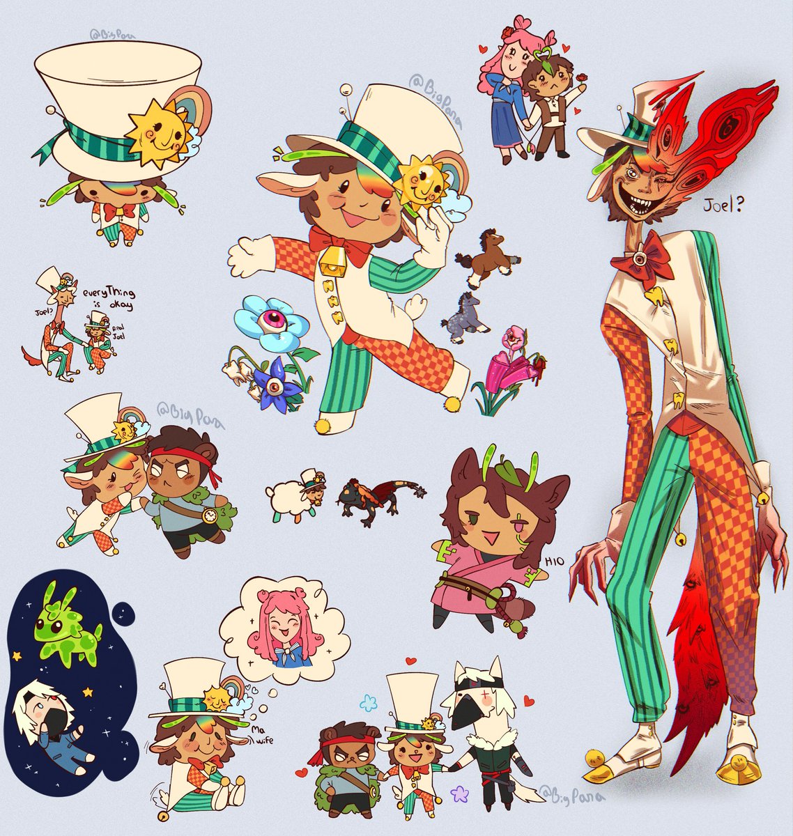 BigPana2020's tweet photo. Some Joel doodles #hermitcraftfanart #hermitcraftseason11 #smallishbeansfanart https://t.co/Jog98c9aWQ