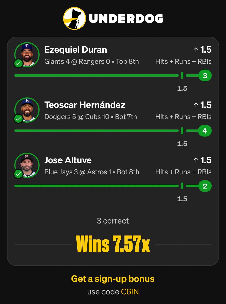 goodybagyo's tweet photo. CASH THE PREMIUM PLAY ✅

https://t.co/Y8hLC68udj

#PrizePicks #GamblingX #NFL #WCBB 
#NBA
| #CBB
#Prizepicks
#PROPS| #POTD
| #GIVEAWAY
#NHL | #Picks #CSGO 
#WAKEANDCASH
 #WNBA
#Summerleague #MLB https://t.co/qapXVk5uPf