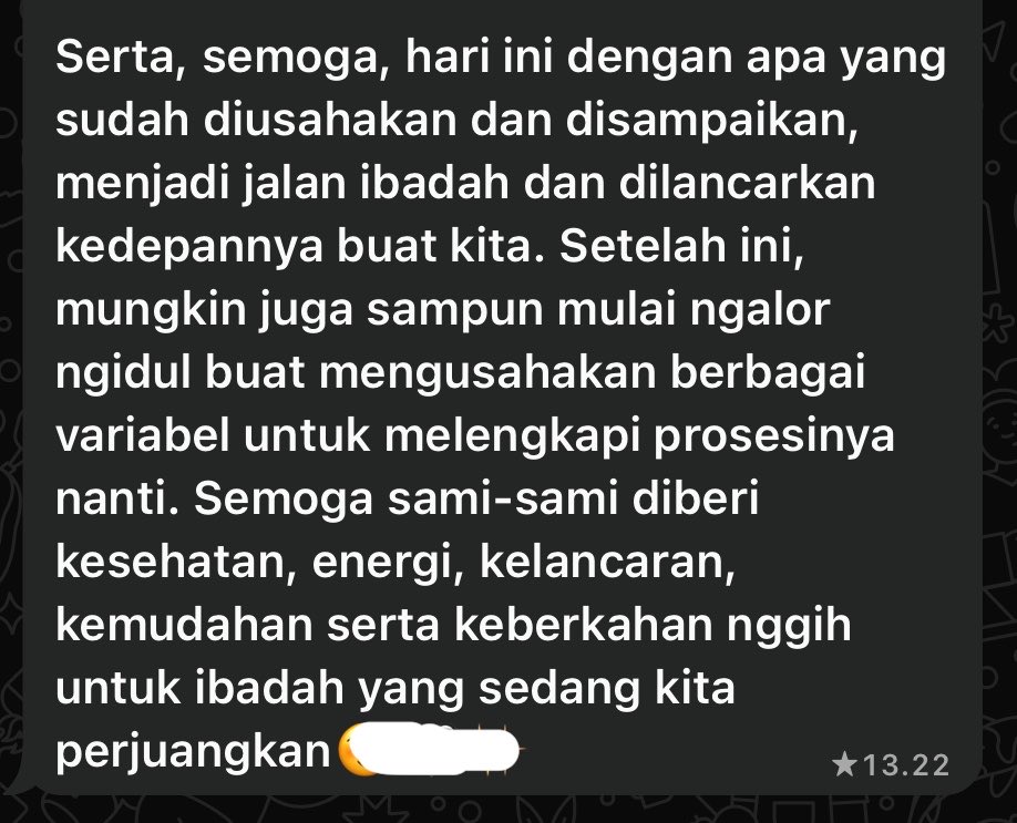 baloneeeyy's tweet photo. Satu lagi… semoga ditambahkan keikhlasan dan kebijaksanaan dalam menjalani hari-harinya ✨ https://t.co/zxT6Ga783t