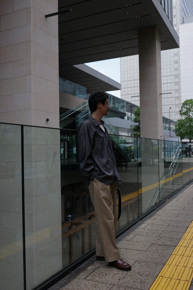 SPBVyuyan's tweet photo. 最近髪切ってだいぶ短くなった

アイウェアの印象も変わって新鮮

#Graphpaper
#neat
#jalansriwijaya https://t.co/JuoaLnaHVs