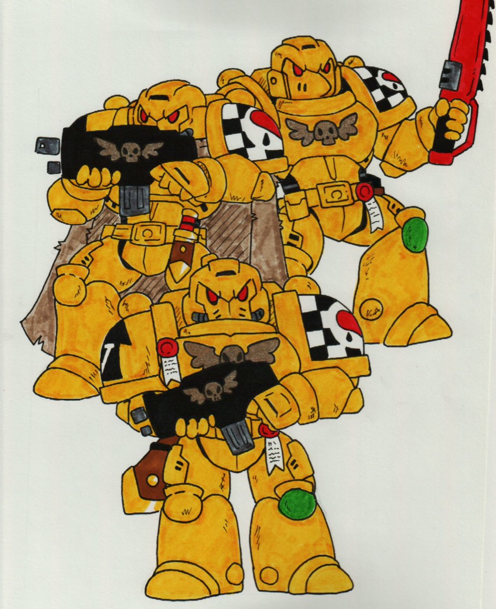 Kaperuzo4's tweet photo. Lamenters  (Warhammer 40k)

#fanartㅤㅤㅤㅤ #wh40k https://t.co/A4vHZKc7K7