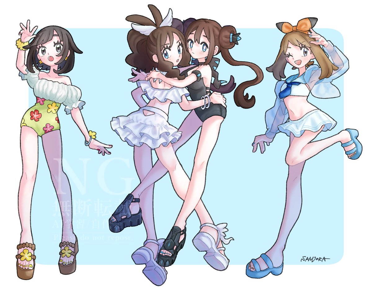 karugamo_no_e's tweet photo. 🌊👙 https://t.co/9Z8OZ7fAyf