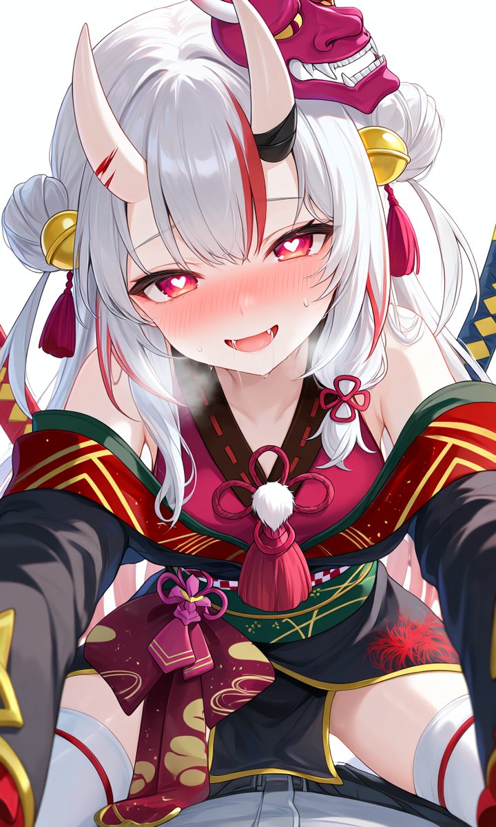 _Tossy08280's tweet photo. 人間さまぁ❤
＃AIイラスト　＃百鬼あやめ　＃SFW https://t.co/0a6x3Phl0S