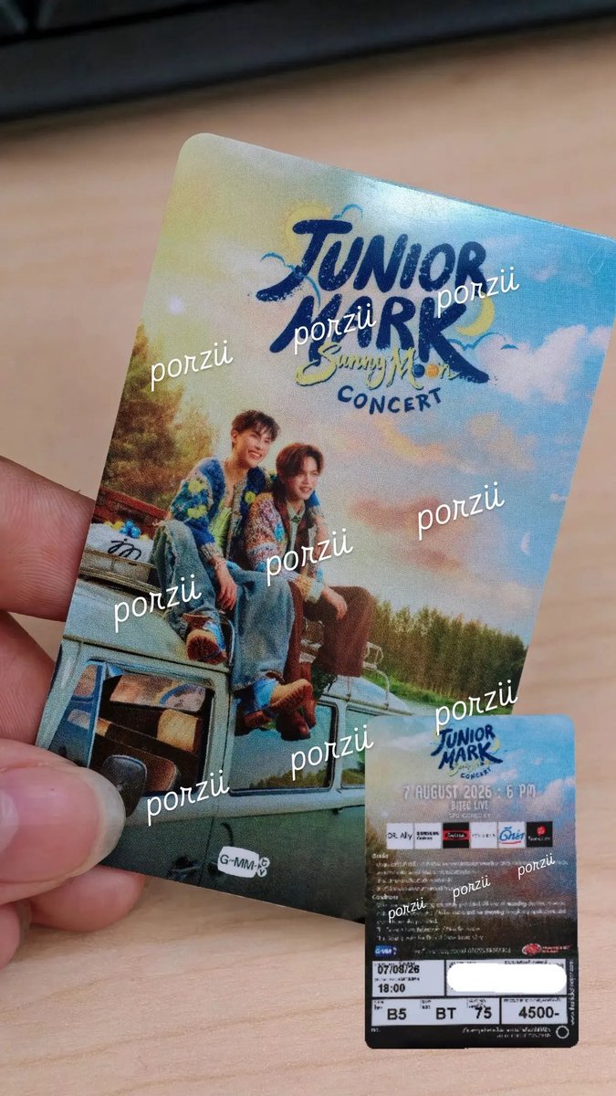MyhappyN's tweet photo. WTS!!

บัตรวันที่ 7/8/26
โซน B5 แถว BT
ปล่อย 5,500 บาท

นัดรับได้ที่ bts จตุจักร / เซนทรัลลาดพร้าว / บางซื่อ / เตาปูน / เซ็นทรัลนอร์ทวิว
*ไม่ต้องมัดจำ no need dep.

💬 สอบถาม/DM ได้ที่ @lapakporm38  นัดรับชนมือได้เลยคับ 

#JuniorMark
#JuniorMarkConcert
#ตลาดนัดgmmtv
#ตลาดนัดจูเนียร์มาร์ค