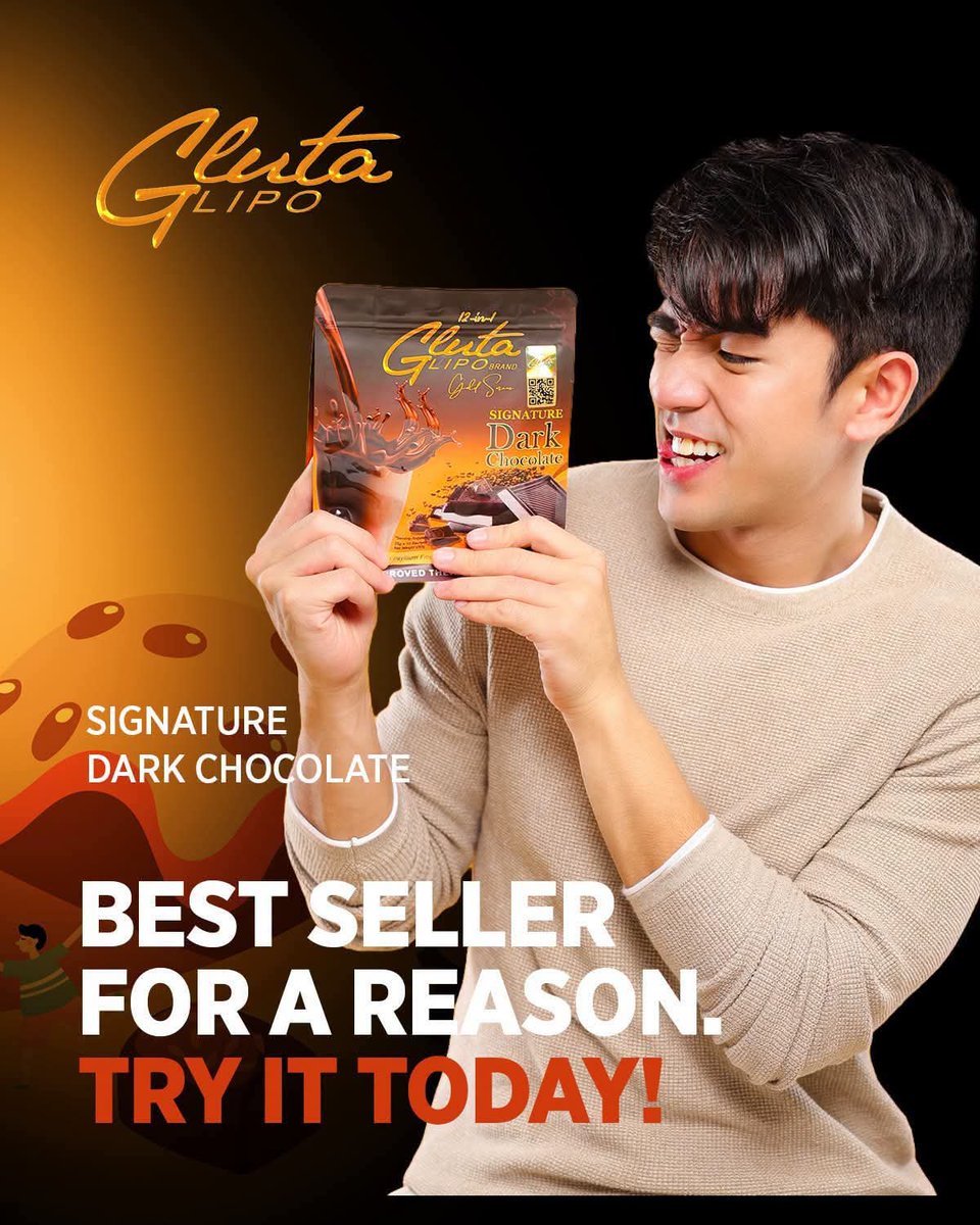 DavidsAdvocate's tweet photo. Nakakagigil sa sarap! π«
Hindi lang masarap, paborito rin ng maraming chocolate lovers! π€β
#Glutalipo #GlutalipoDarkChocolate #GlutalipoGoldSeries #DavidLicauco https://t.co/tOKmbW6anx