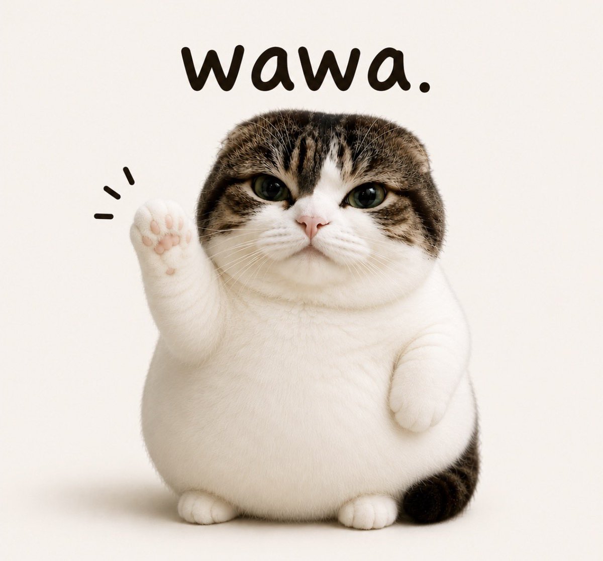 WAWACAT2026's tweet photo. $Wawa 👋 https://t.co/7HFvstspTV