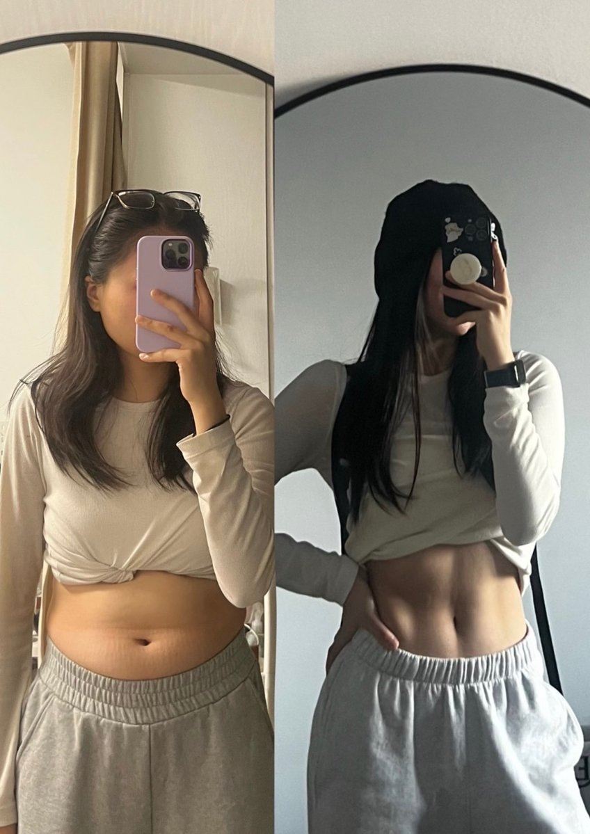 me_zase_10kg's tweet photo. お腹痩せたい民❗️これ1日20回2週間続けるだけK-pop アイドル級の縦線できるぞ🫵🏻 https://t.co/IR9783Tzo4
