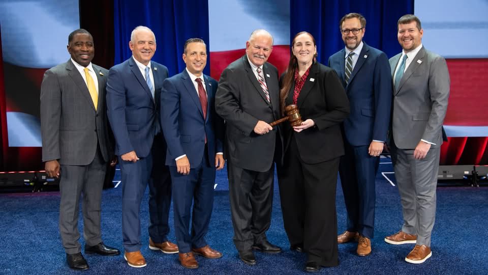 senatorduff's tweet photo. I am honored to be named the President-elect of the National Conference of State Legislatures. This is a bipartisan organization serving the nation's 7,386 state lawmakers and more than 30,000 legislative staff. https://t.co/kR3R0Hw9Nd