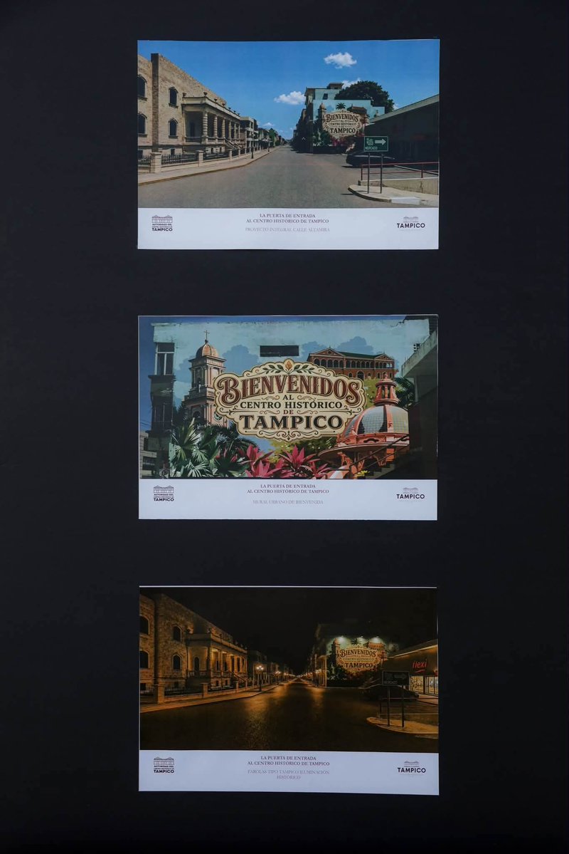 CorazonUrbanoAc's tweet photo. 🎨🏛️ Celebramos el inicio de la transformación de uno de los accesos más emblemáticos de Tampico. Acciones que fortalecen la identidad urbana, preservan el patrimonio arquitectónico y contribuyen a una ciudad de la que todos podamos sentirnos orgullosos. https://t.co/UpBfkKcCZa