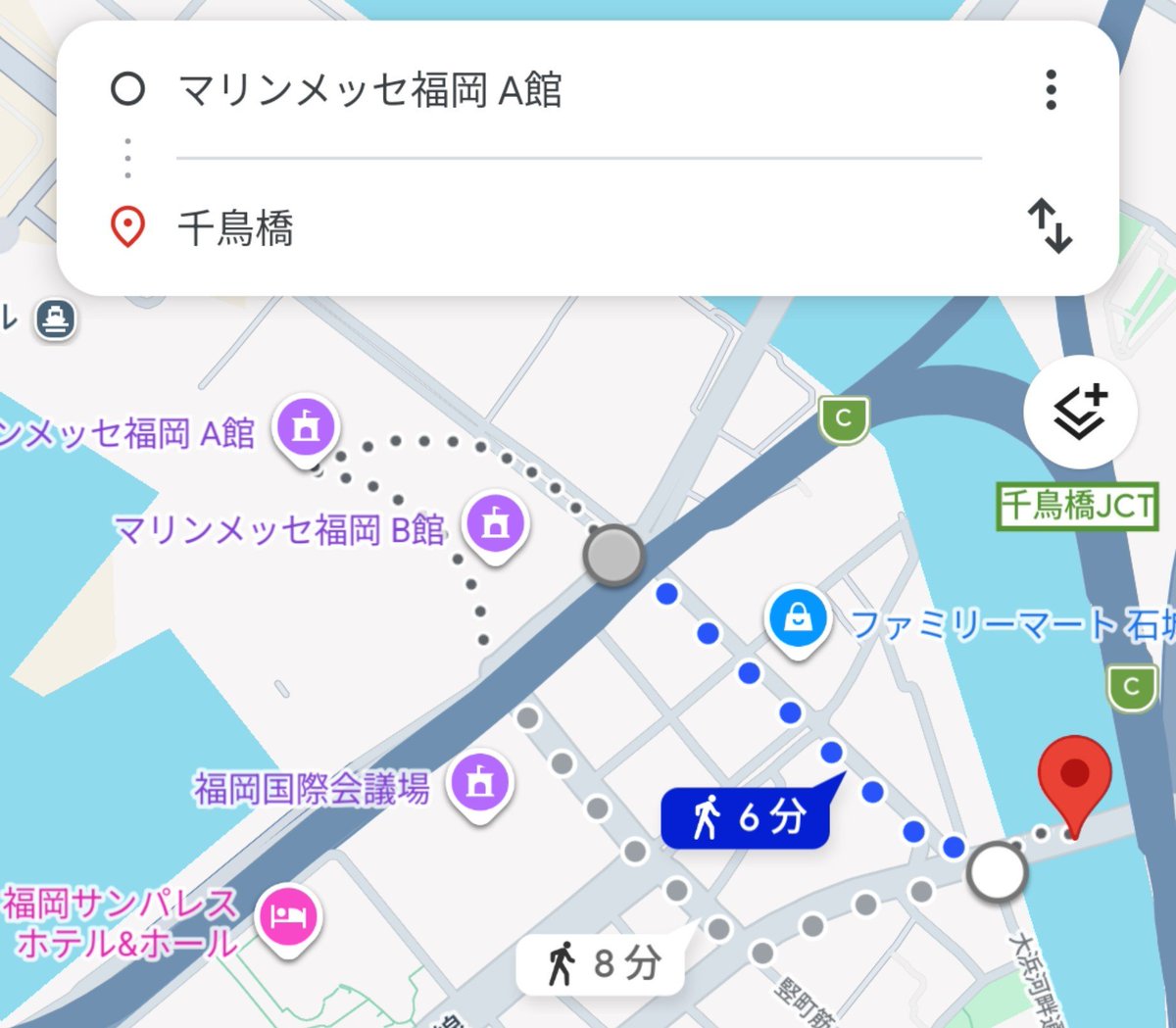 Boxseat_K's tweet photo. マリンメッセすぐそこに千鳥橋 https://t.co/ByY9hpgED7