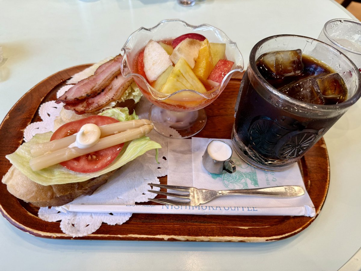 botamocchi_'s tweet photo. 午前中の打ち合わせが終わりました！
ちょっと長引いちゃったけど、にしむら珈琲さんのモーニングに間に合いました😊 https://t.co/GPgMjDR55B