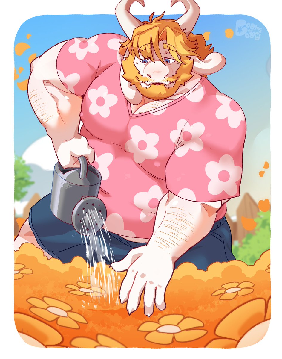 Boar_On_Board's tweet photo. The Flower King https://t.co/6FLfYhR7gb