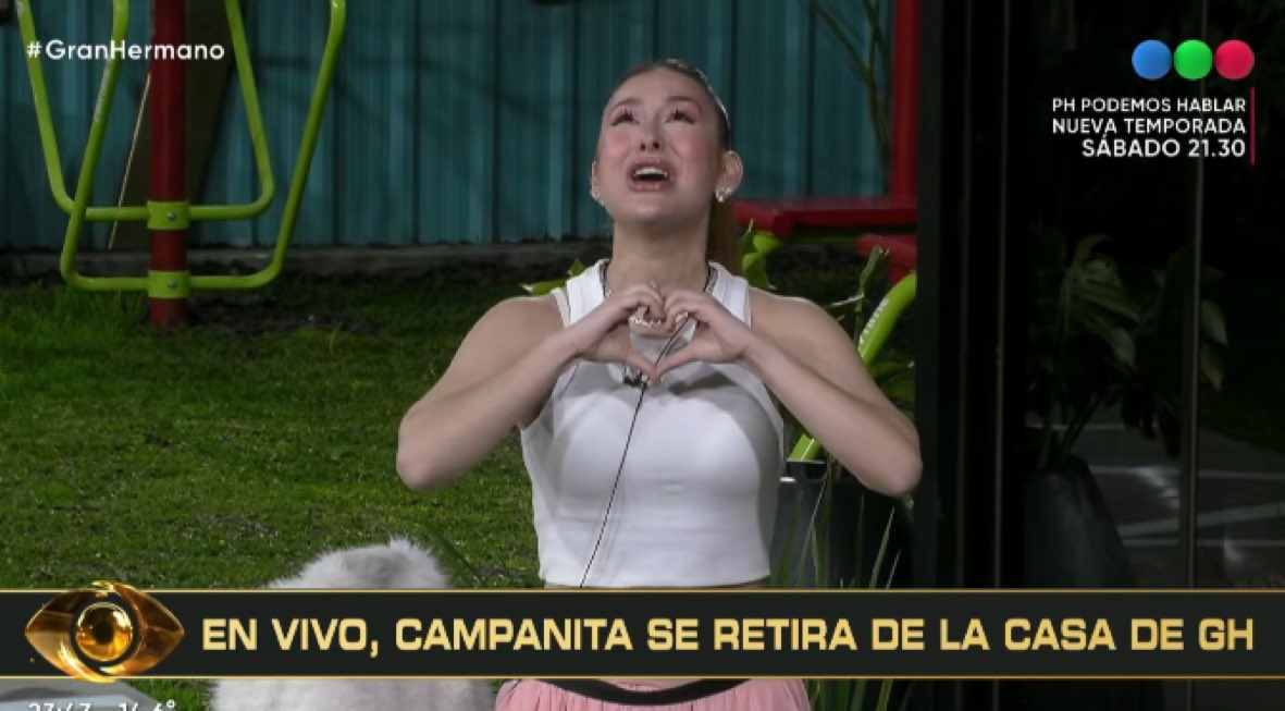 laschicasyyo's tweet photo. AÑOS esperando ver que pasaba si alguien quedaba eliminado y no quería abandonar la casa. tuvo que venir este icono del show a demostrarlo, la verdadera ganadora de la gente #GranHermano https://t.co/Glg4J5QB52