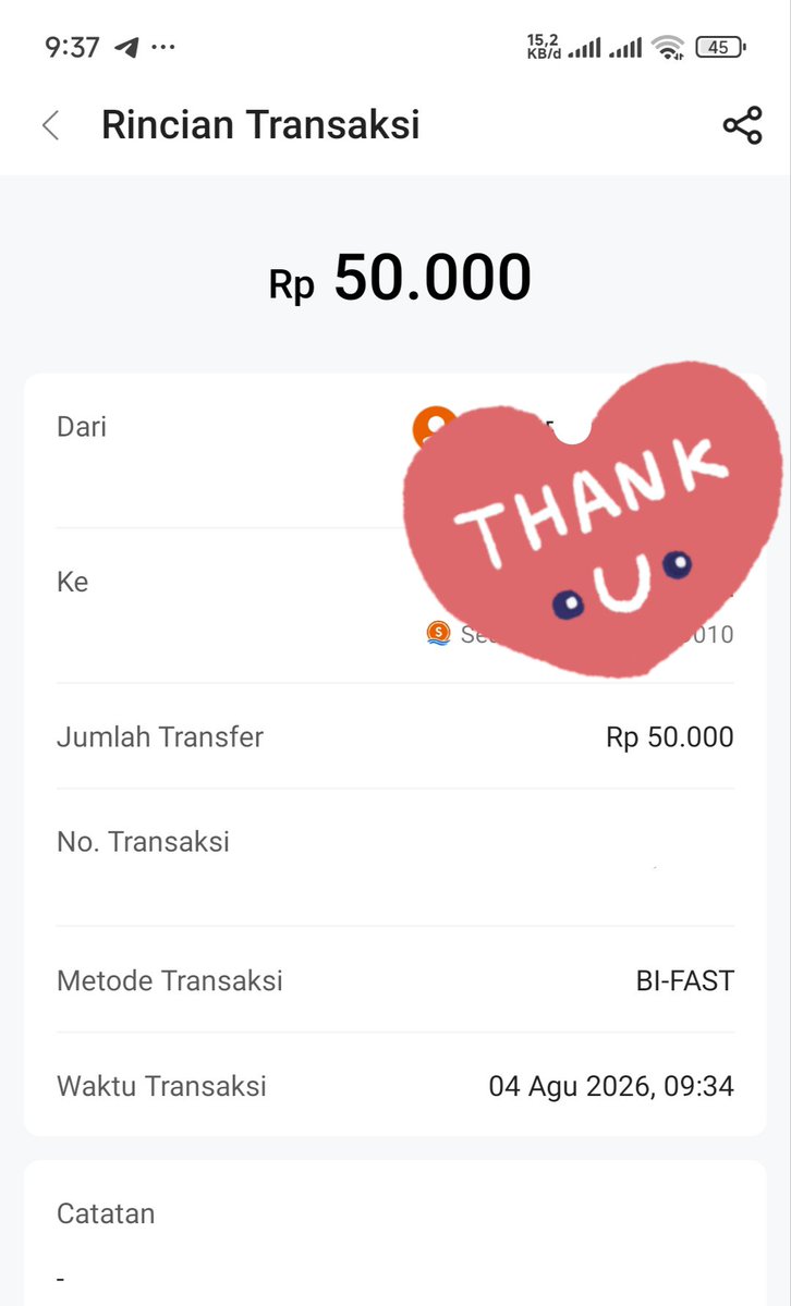 inaisnaa's tweet photo. Alhamdulillah makasih kak Bia @kononyabia🙏🏻🥰
Semoga kakak sehat sllu, makin lancar rezekinya, makin berkah, bahagia trs, serta dimudahkan segala urusannya. Aamiin🤲🏻❣️🍀🌞 https://t.co/ENbPb2njcw