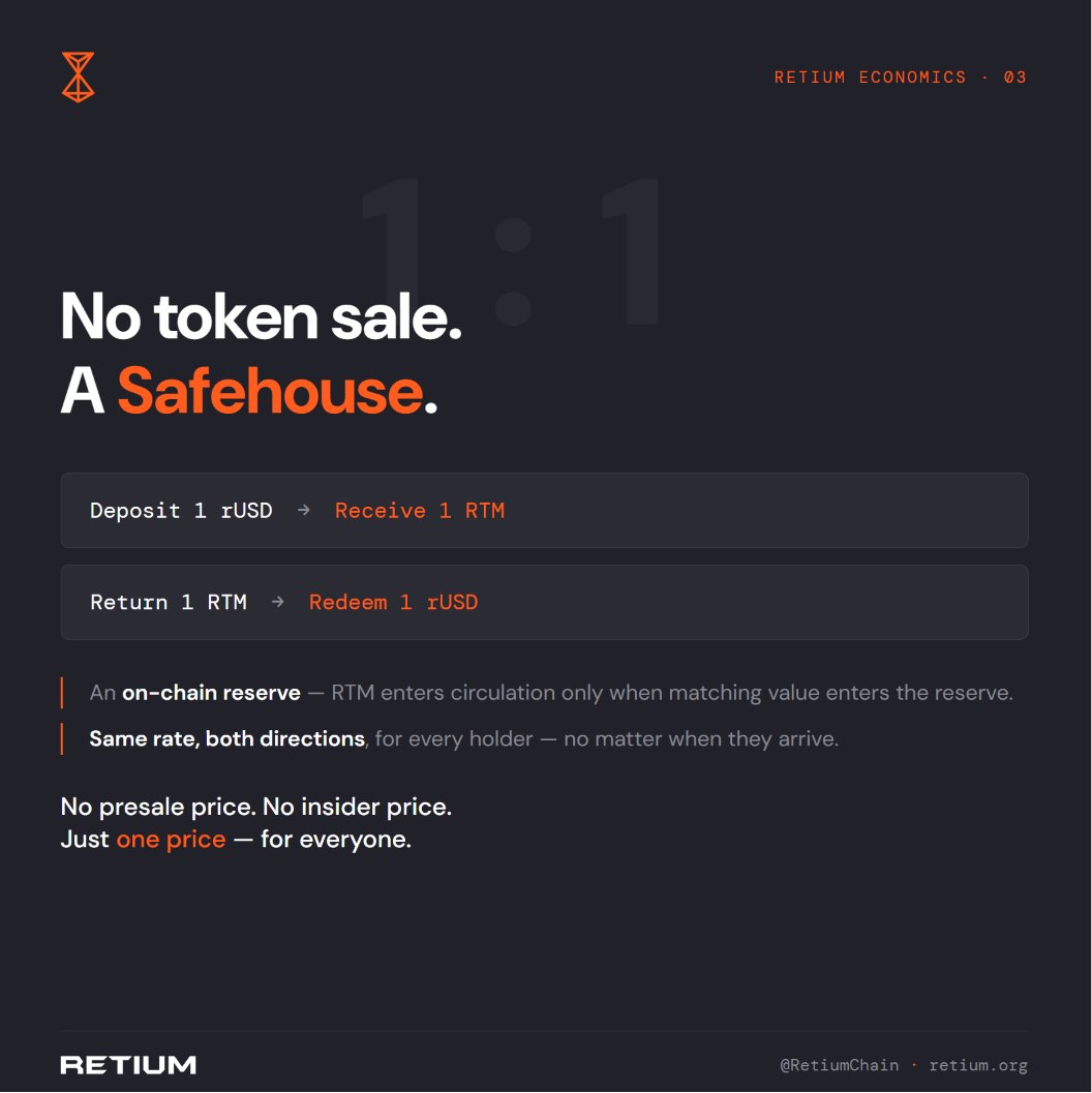 RetiumChain's tweet photo. Safe and secure. No rugs, no dumps, no surprises. https://t.co/IcRfZzJxvW