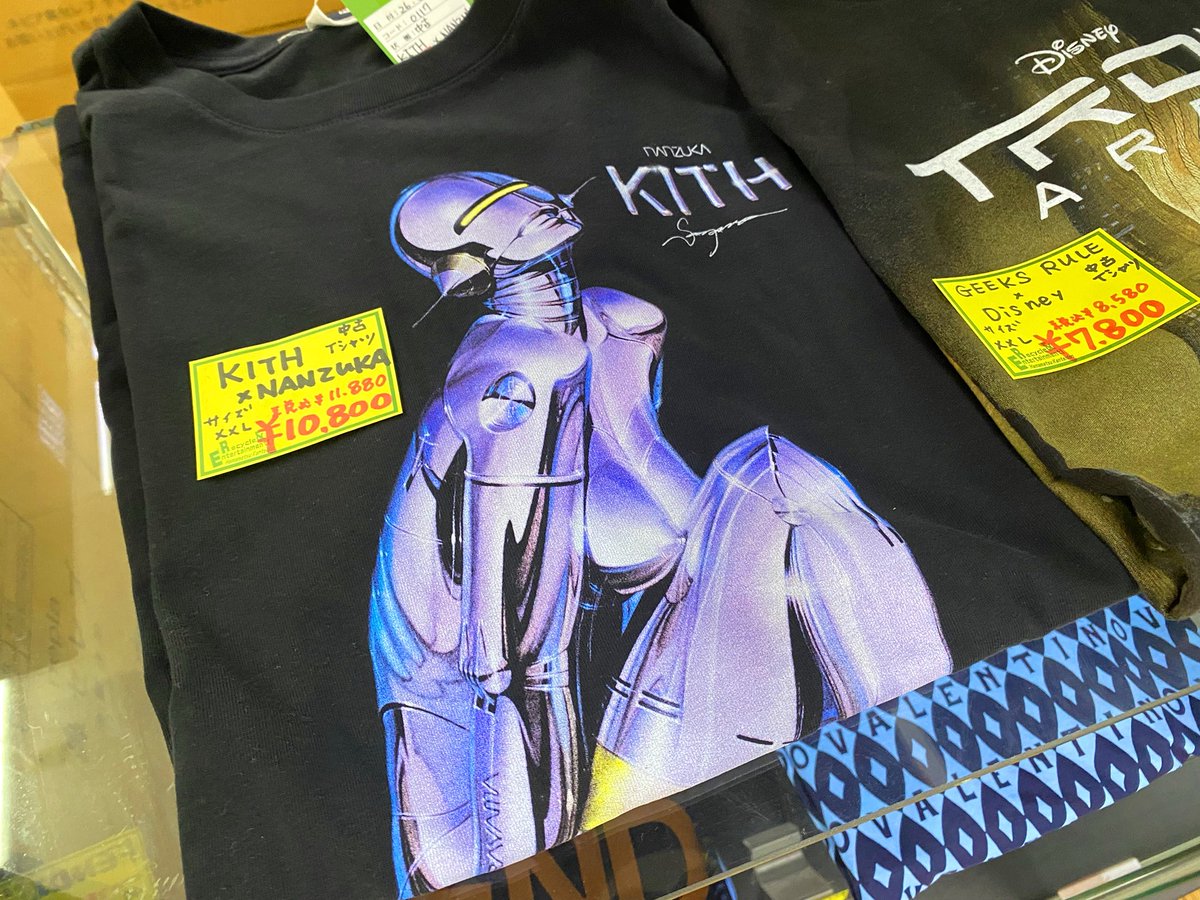 KITH×NANZUKA Tシャツ🤖💜💛 Kith Tokyoの5周年を記念し NANZUKAとの初