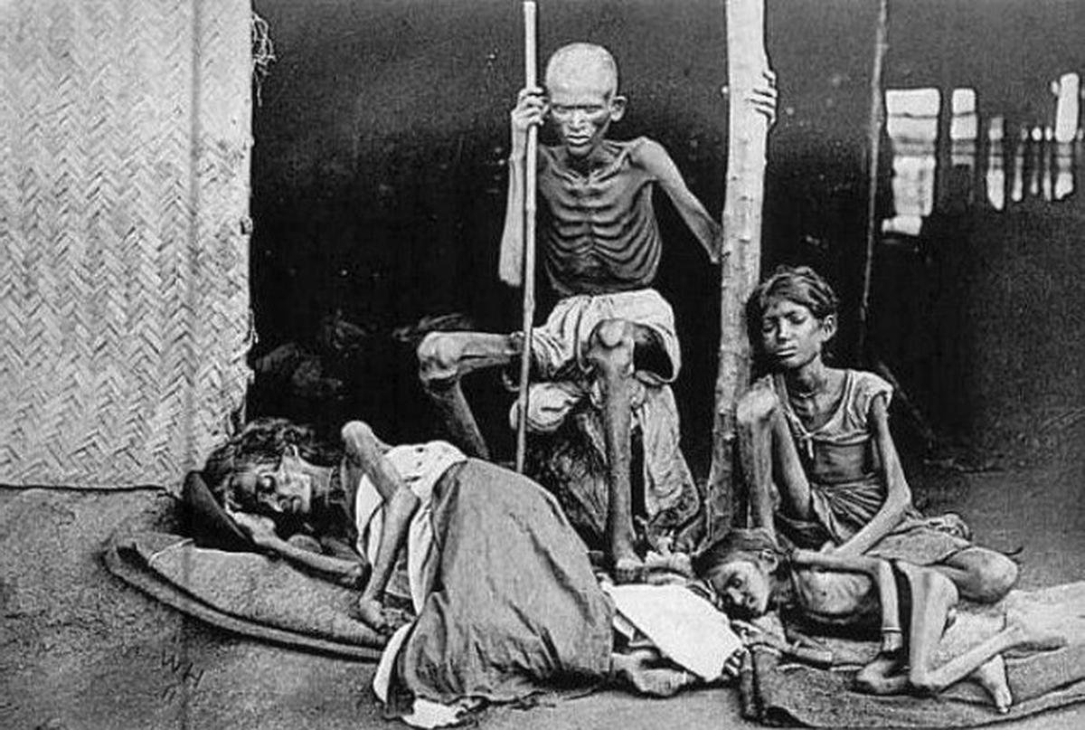endhi_peekedhi's tweet photo. Britain created artificial famines that killed millions of kids in India.

But they ended slavery saaar 🤡 https://t.co/SKLrufAVas