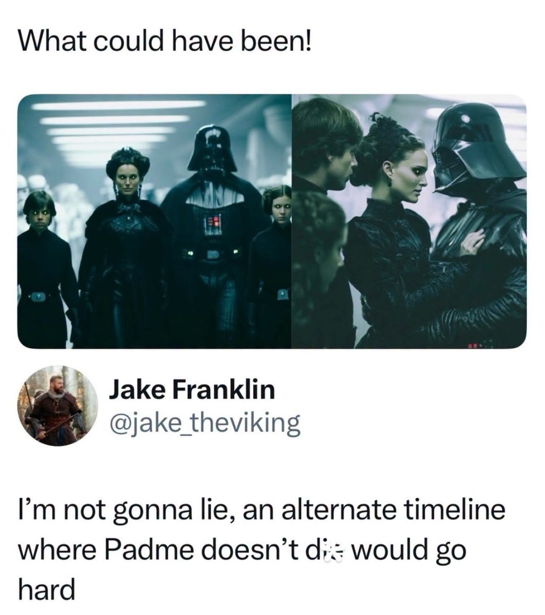 Starwarsglx's tweet photo. What could've been. https://t.co/nhRQ1ITIxT
