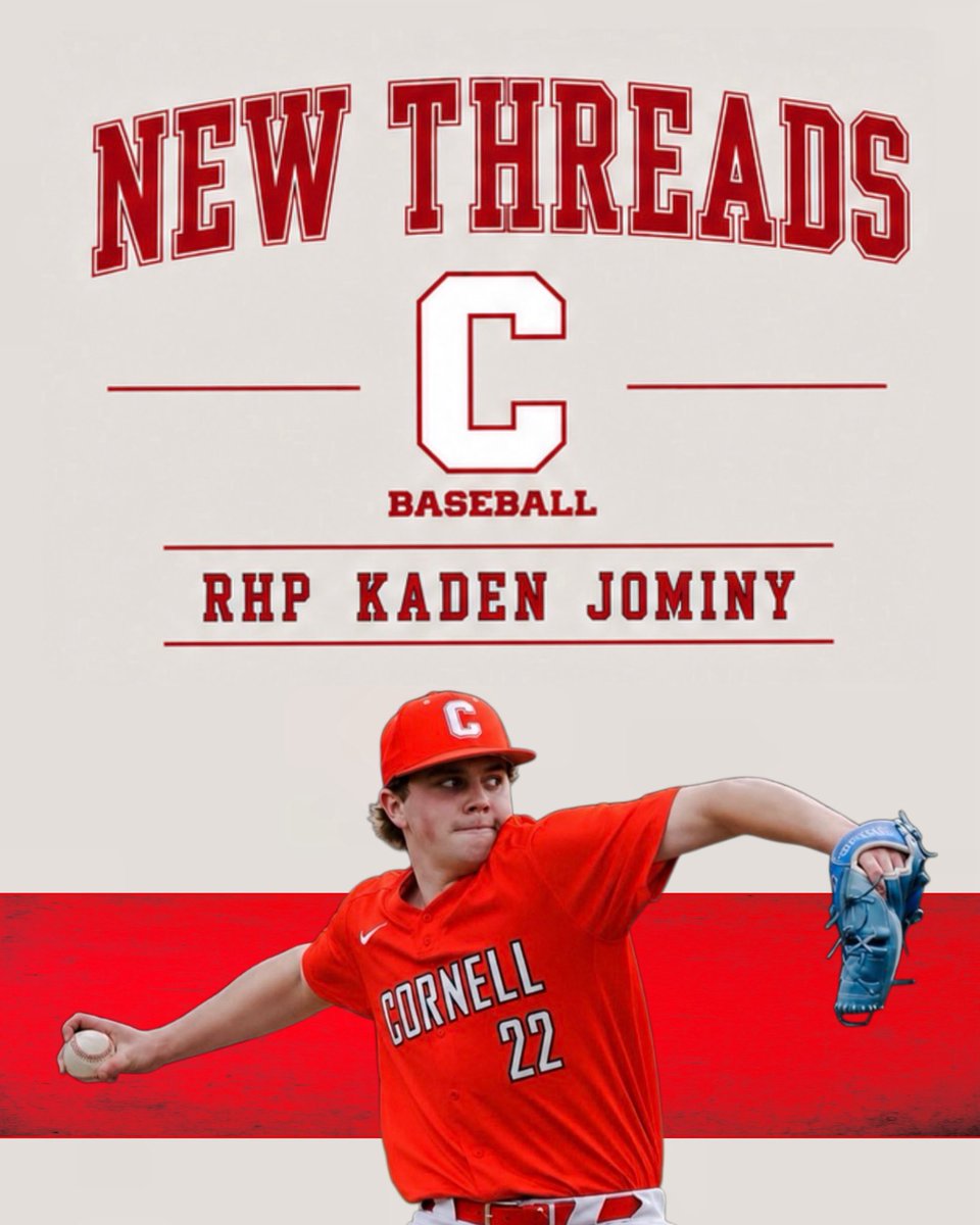 CornellBaseball's tweet photo. New Threads Part 1🚨🚨🚨
#YellCornell #BigRed https://t.co/oEYcHl11nC