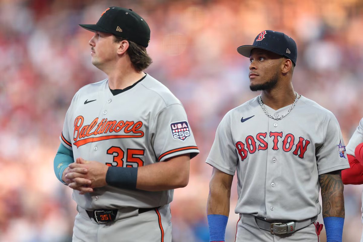 TolleEnthusiast's tweet photo. I've seen this take flying around all day and I can't stand it. 

1. The Dodgers gave up the #25 and #69 overall prospects plus another piece. We gave up one Top 100 prospect (#49), a failed first-round pick with a 6+ ERA in the minors, and another decent prospect. 

2. Adley has 1.5 years of control compared to Skubal's 0.5, plays the most demanding position on the field, and is someone we has a very good chance to extend. Unlike Skubal who you will either let walk or pay him a unreasonable amount of money. 

If the Red Sox had traded this exact package for Skubal instead, I'd have been disappointed. I'd much rather pay this price for Adley.