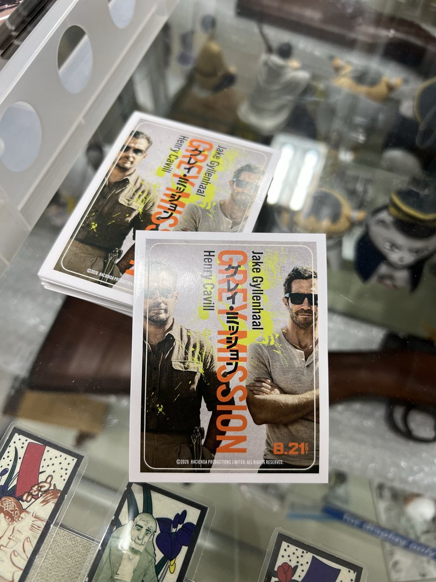 TamTam_akiba's tweet photo. 8.21(金)公開!
映画『#グレイミッション』
ただいま店頭ポスター掲示中!
またフライヤー&ステッカーをミリタリーコーナーにてお配りしています!
#GreyMission #秋葉原 #AKIHABARA https://t.co/QKuk9i6x9y