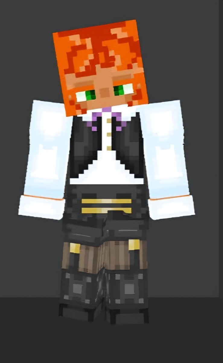 summeribbon's tweet photo. Minecraft skins of my ocs bc is fun doing it https://t.co/LKw1jTFUO2
