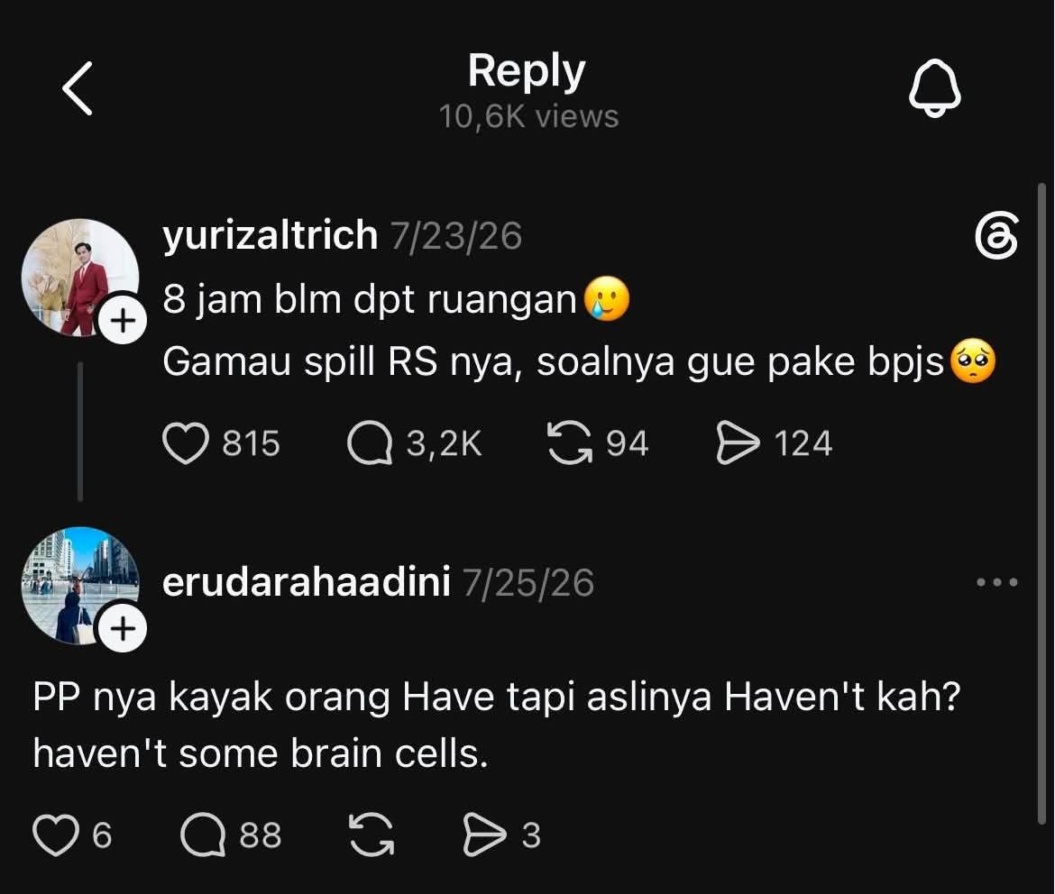 Catatan_ali7's tweet photo. Padahal Sudah jadi rahasia umum kalau pasien BPJS sering mendapatkan Diskriminasi dalam pelayanan 

Dan gua sering rasakan itu bahkan sampai detik ini

Bukan berbenah malah pada sibuk sangkal sana sangkal sini Bahkan Hate komen

Dan BPJS itu tidak semua gratis ada juga Yg Bayar https://t.co/M0XNROR1ZL