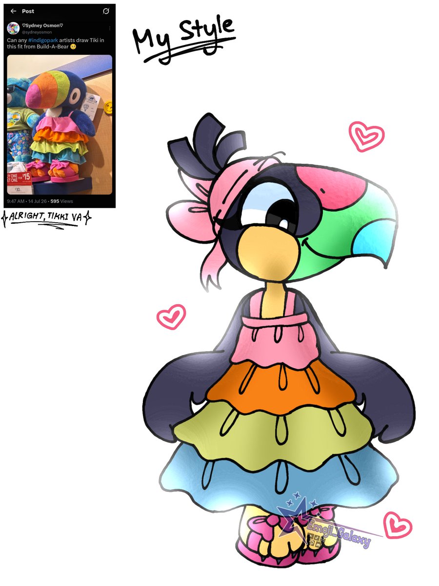 EGalaxyyt36119's tweet photo. "Tiki Summer Outfit"

Little gift for @sydneyosmon(Tiki VA)🏴‍☠️

#Indigopark https://t.co/XLaAtAMFcj