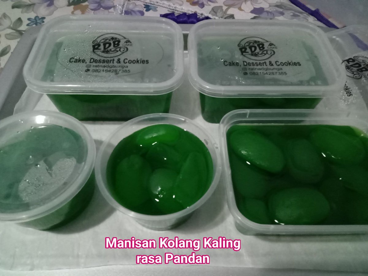 Ratnadgbunga19's tweet photo. 👉Harga :
✔️Cup 100 ml : Rp 4.000,-
✔️Thinwall 200 ml : Rp 8.000,-
✔️Thinwall 250 ml : Rp 10.000,-
🏍Maxim, InDrive, Grab, Gojek
👝Shopee, Ovo, LinkAja, Gopay, Allo Bank

Brand Bahan :
💚Gula aren bubuk : GulaVit
💚Pasta pandan : Koepoe° Koepoe

#RDBCake https://t.co/078dLvimJF