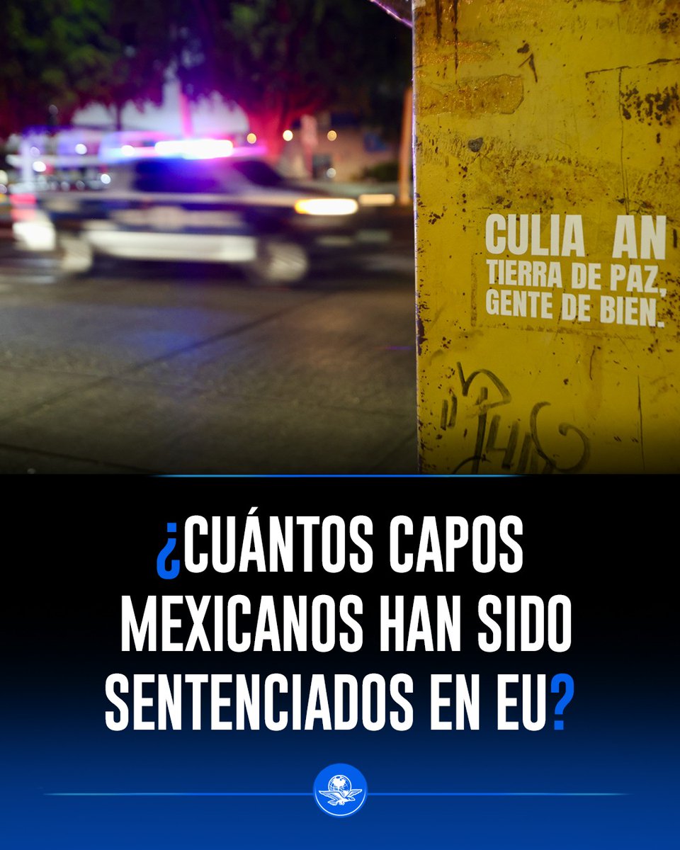 El_Universal_Mx's tweet photo. 📌 Además de "El Mayo" Zambada, otros narcotraficantes como "El Chapo" Guzmán, Alfredo Beltrán Leyva y "El Menchito" han sido condenados a cadena perpetua en EU. https://t.co/paxl6w1ucz