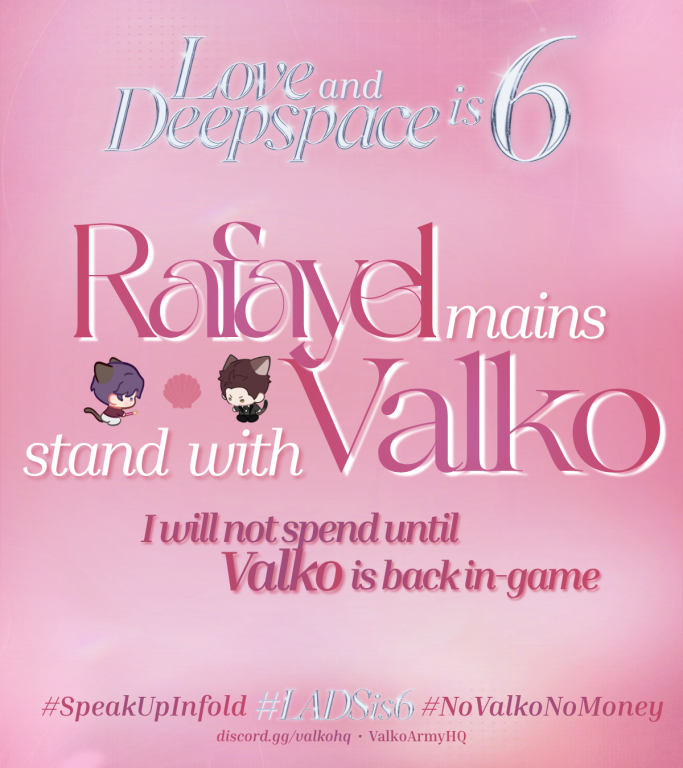Shanimeindeep's tweet photo. @InfoldGames_ @Love_Deepspace  #LADSis6 #bringvalkoback https://t.co/FljUFDemMP
