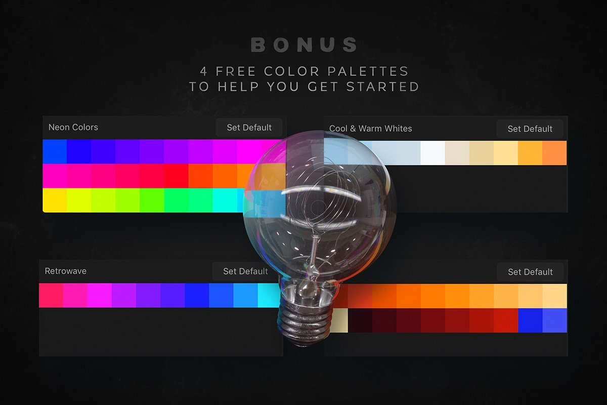 chrisbmarquez's tweet photo. Create your own #digital light paintings with these #Procreate #brushes! https://t.co/OqpJZbxK0r https://t.co/zRlYDb32Gg