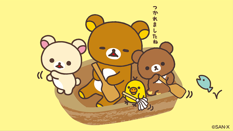 rilakkuma_gyr's tweet photo. みんなで船ごっこ 🚣‍♀️ https://t.co/jBgc9CfvjE