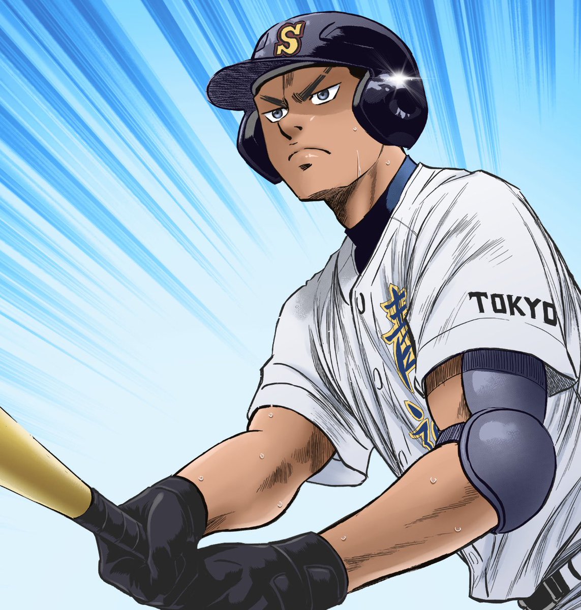 Daiyanerd's tweet photo. Happy birthday to my beefy baby bird! Hit many home runs! A coloring to celebrate 🎉 🎂 https://t.co/uLPZcuxS3W