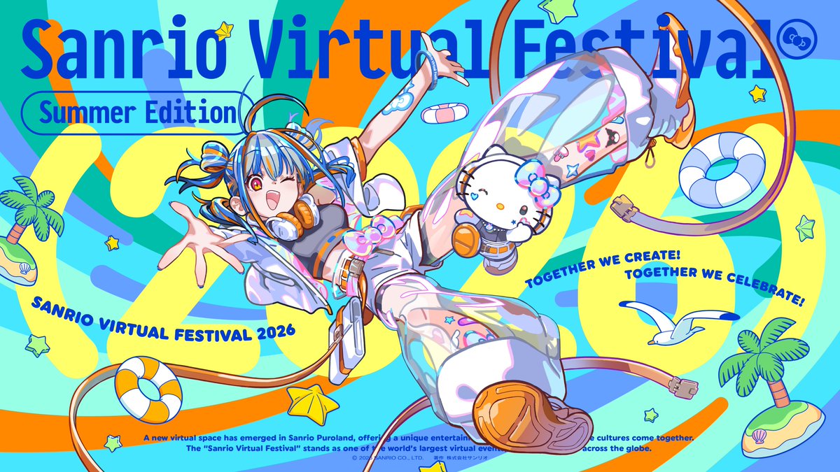 LoveLive_staff's tweet photo. ☀イベント情報☀
「Sanrio Virtual Festival 2026 Summer Edition」にGuilty Kissが出演決定！

迫力のステージパフォーマンスをお楽しみに✨

詳細はこちら🔽
https://t.co/v4Yt6auHHc

#GuiltyKiss #サンリオVfes https://t.co/g7WeyyWXbO