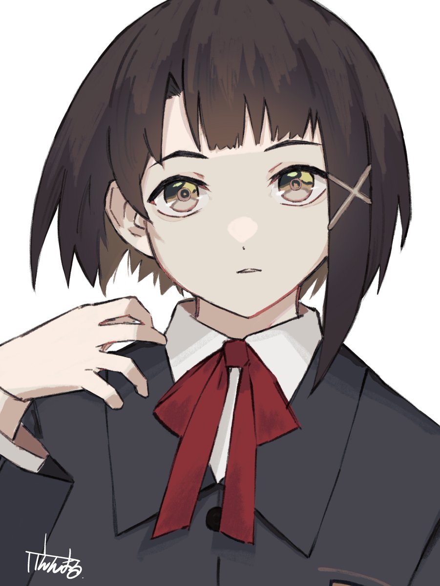 CyberpunkAnime's tweet photo. Serial Experiments Lain (1998)

Rika, her iconic cross clips and uniform collar crisp. The soft hair flow and piercing gaze nail that enigmatic Lain-era character depth. Pure mood. https://t.co/pm4fQIK35W
