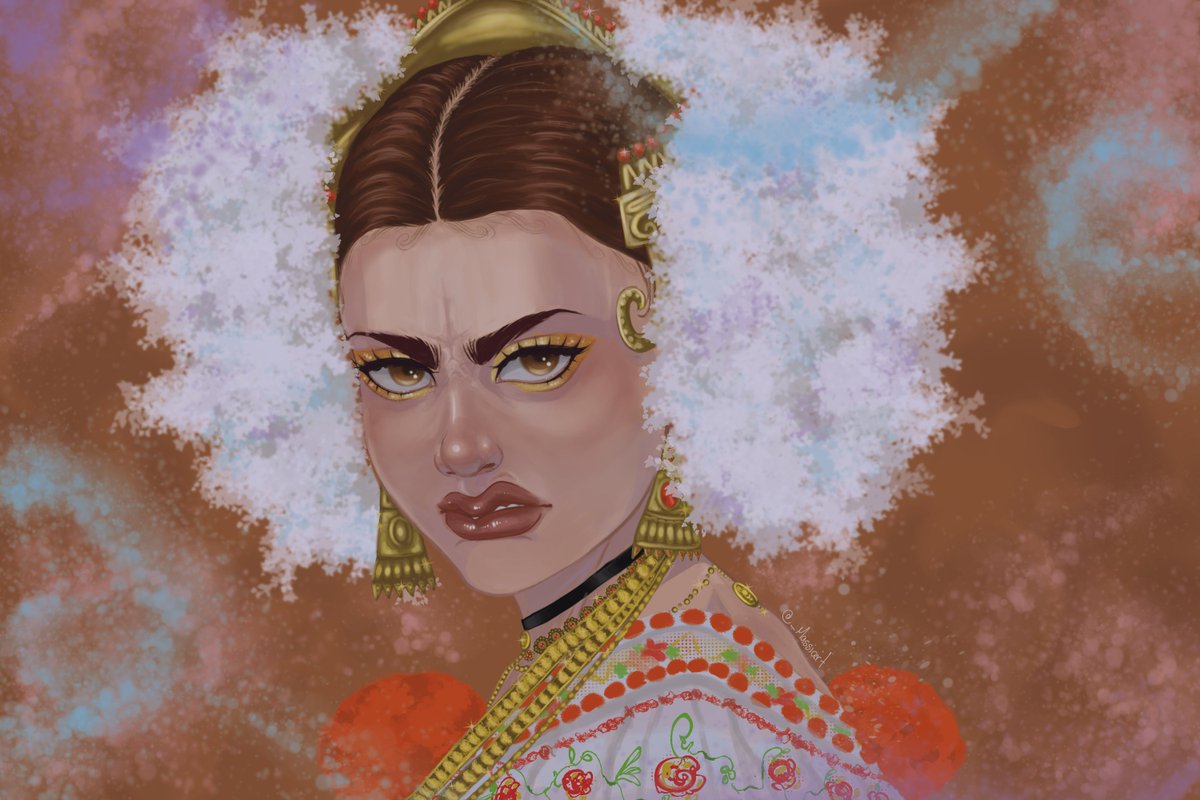 _massiart's tweet photo. Me había olvidado de esta red social 🌝🦋
#panama #pollera #digitalart #illustrationㅤ https://t.co/EwakKgbdzV