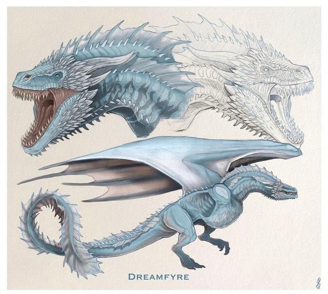 deboasmari's tweet photo. "Ain mas vcs queriam o que? a Dreamfyre cópia do Drogon? não sei oq não sei que lá" 
Óbvio que seria minimamente parecida, ela é mãe dele porra
"Ain mas Drogon cópia do Seasmoke n sei oq n sei que lá"
Os dois muito provavelmente são irmãos
Dreamfyre ta feia demais na série
#hotd https://t.co/CjmHkVshjW