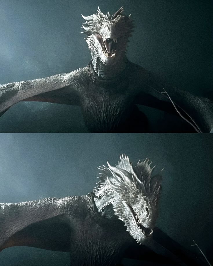 deboasmari's tweet photo. "Ain mas vcs queriam o que? a Dreamfyre cópia do Drogon? não sei oq não sei que lá" 
Óbvio que seria minimamente parecida, ela é mãe dele porra
"Ain mas Drogon cópia do Seasmoke n sei oq n sei que lá"
Os dois muito provavelmente são irmãos
Dreamfyre ta feia demais na série
#hotd https://t.co/CjmHkVshjW