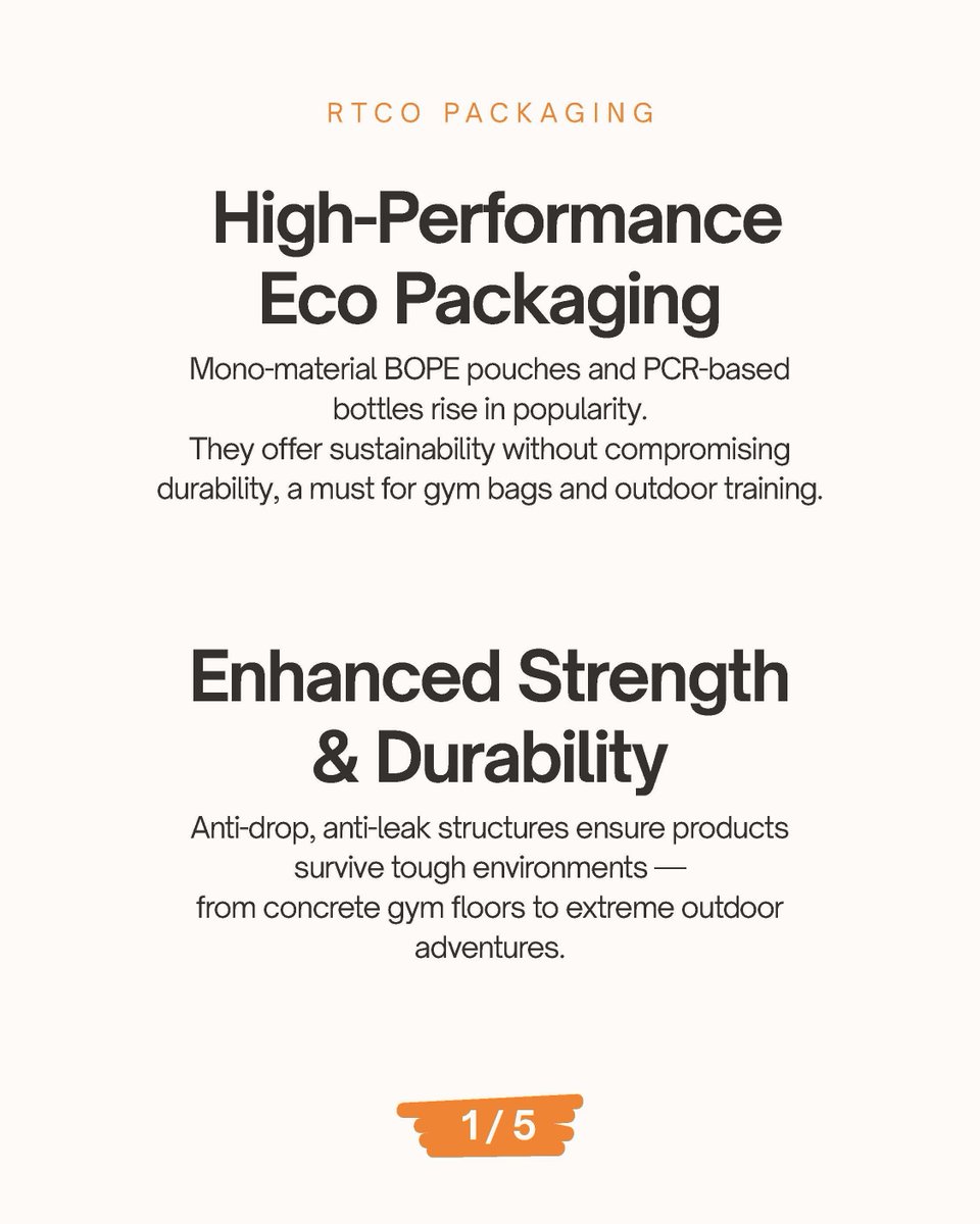 rtco_packaging's tweet photo. Over the past decade, packaging in the nutrition world has shifted from “nice to have” to “mission critical.” But 2026 will be different.
#RTCO #PackagingMatters #NutritionBrand #SustainablePackaging #PrivateLabel #PackagingDesign https://t.co/V6n6fbBltp