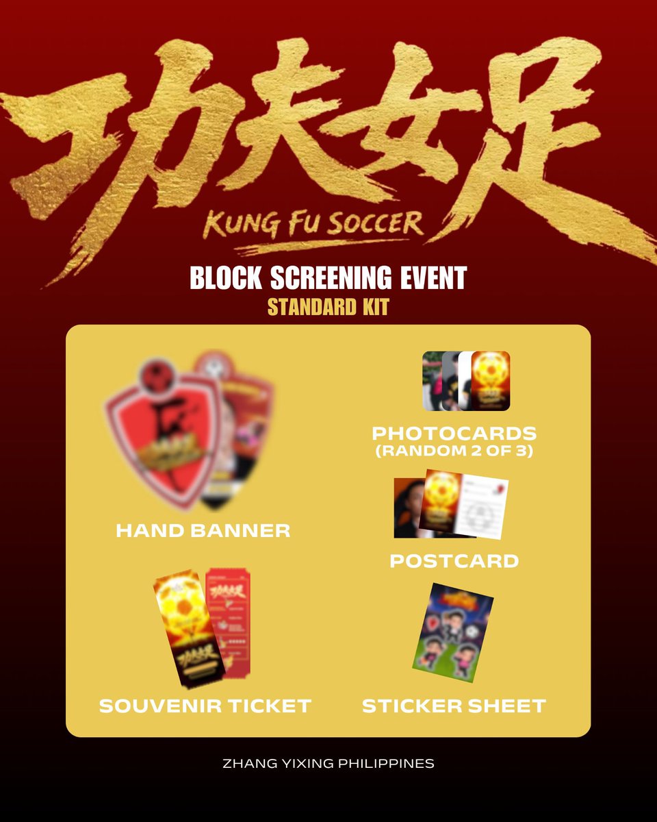 EXClipsePH's tweet photo. Hi X-BACKs &amp; EXOLs! 

In collaboration with Zhang Yixing PH, we're opening the registration form for the block screening of KUNG FU SOCCER at SM MOA!

Registration:
• Scan the QR code provided
• Deadline: Aug. 22 at 12NN
• Check your email for the confirmation

#LayZhang #EXOL https://t.co/GaoXAUKsSQ