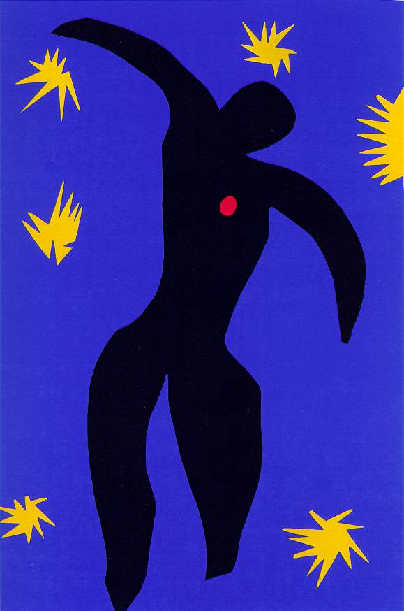 ArtY48404929's tweet photo. Henri Matisse, ''Icarus'', (plate VIII from the illustrated book, ''Jazz''), 1947. Gouache on paper, cut and pasted, mounted on canvas, 41x64cm. Metropolitan Museum of Art, New York City. ☮️💜🎨🖌️
#art #ArtLovers #artpainting #HenriMatisse #paiting https://t.co/y8ulCjwKho