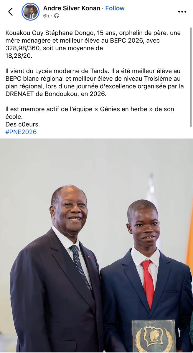Aristide Penda Kehou tweet media