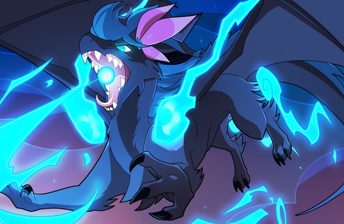 sifyro's tweet photo. Rao 's dragon I drew many years ago https://t.co/MAU0w5JS30