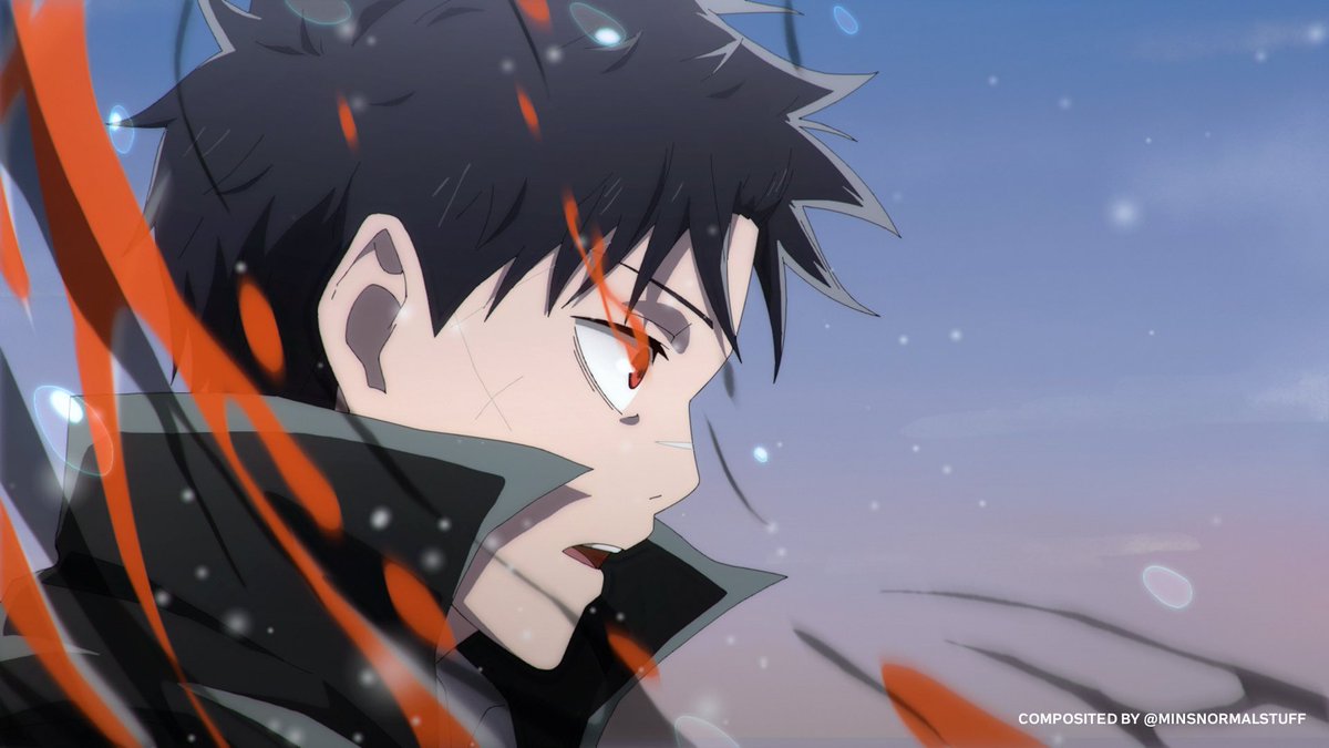 minsnormalstuff's tweet photo. Compositing practice. 

Can anyone teach me how to composite like the kagurabachi anime https://t.co/jVjVGpsyen
