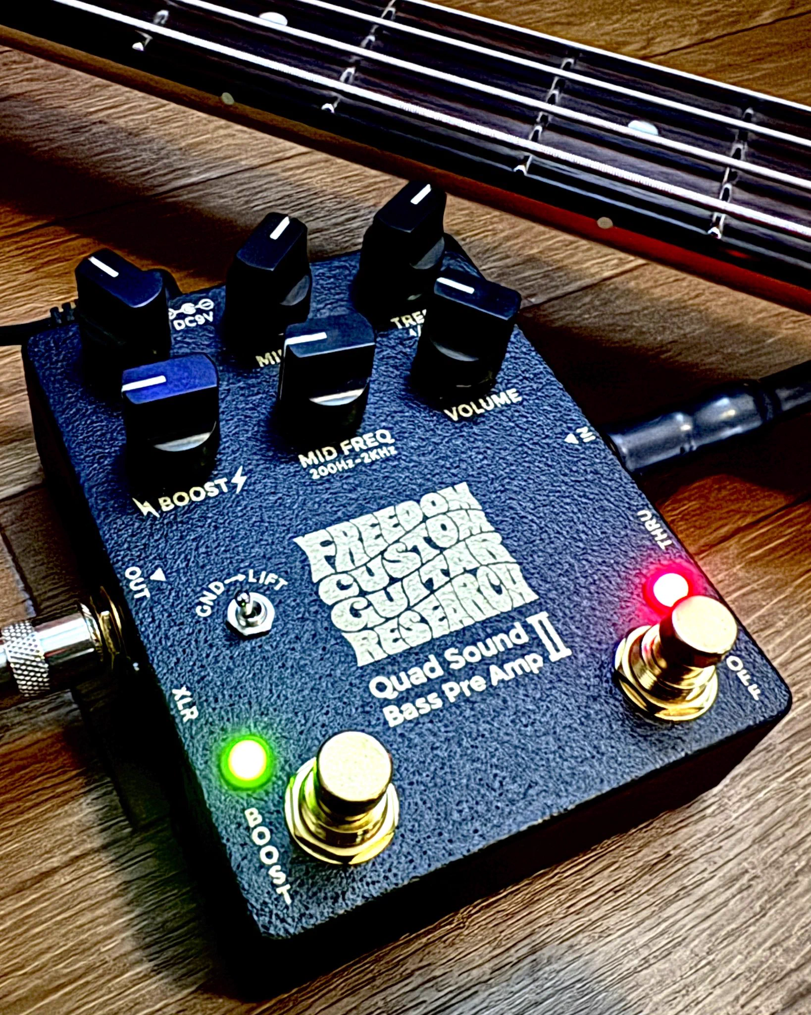 ベースプリアンプ Quad Sound-Bass Pre AMP 池部楽器店グランディベース東京 on X: 