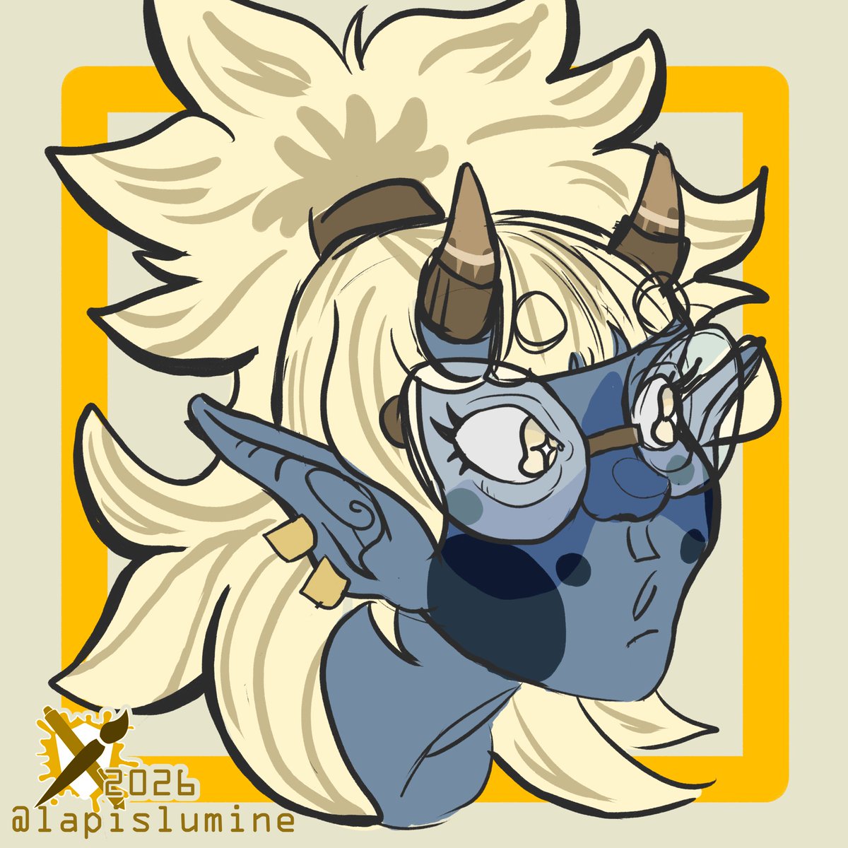 lapislumine's tweet photo. artfight attack 16/21. for @nononisei 
#artfight #oc https://t.co/fNPveG5iyu