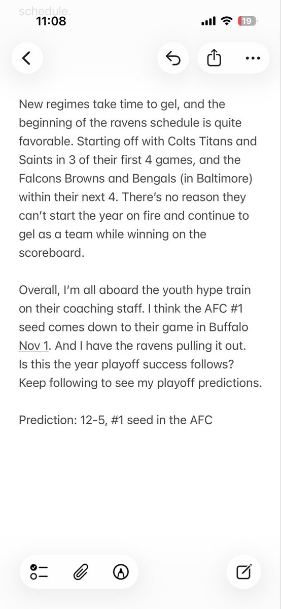NeverPuntNFL's tweet photo. Ravens season preview! Immediate turnaround in Baltimore for Jesse Minter and Declan Doyle.
12-5, #1 seed in the AFC ✅ #ravens #afc https://t.co/UoK8flsqXd